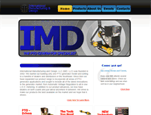 Tablet Screenshot of imdllc.com